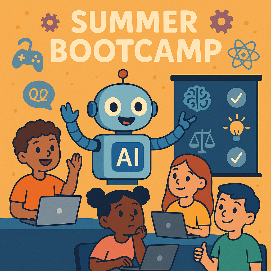 AI Explorers Summer Bootcamp Fun Learning Environment