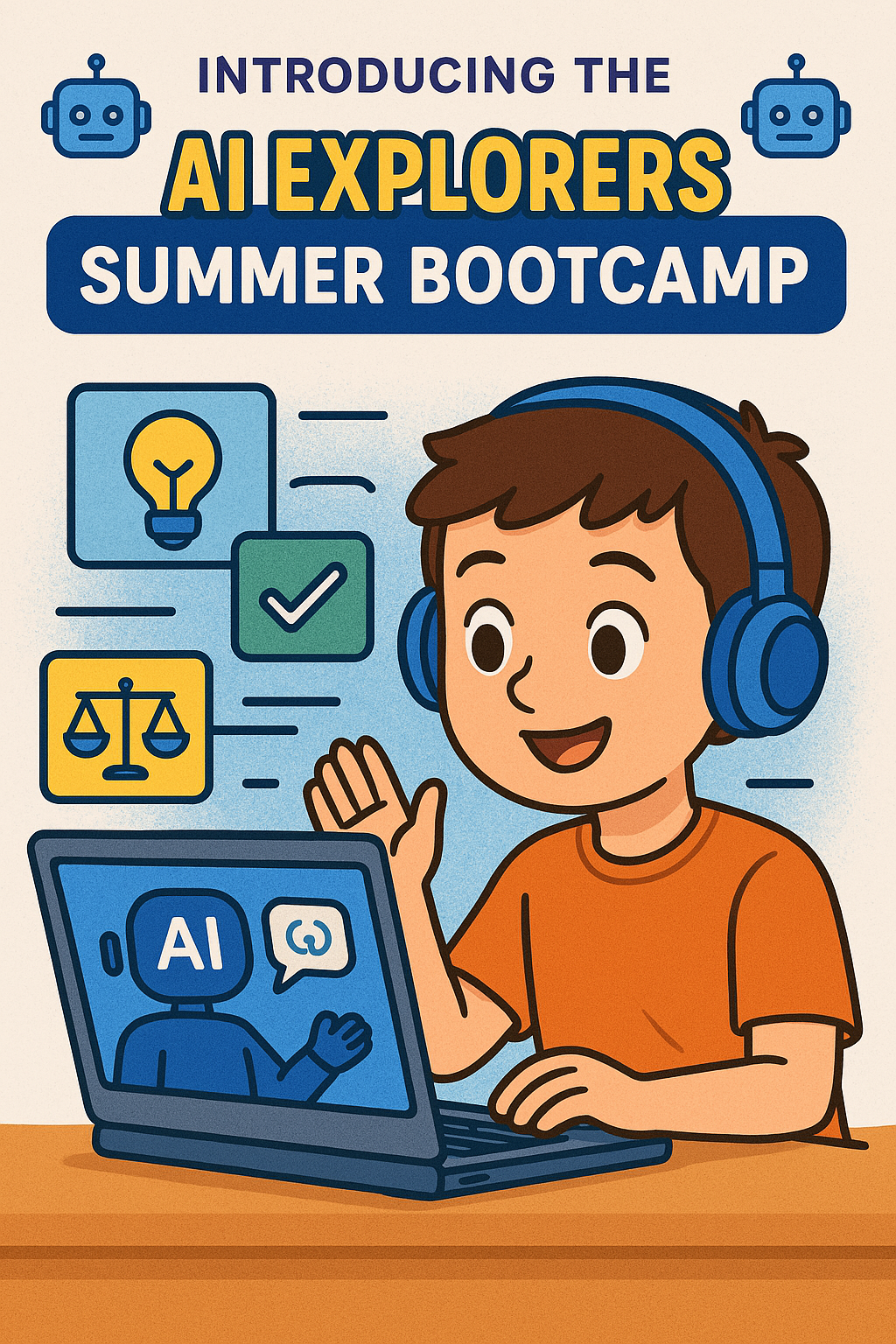 AI Explorers Bootcamp Illustration